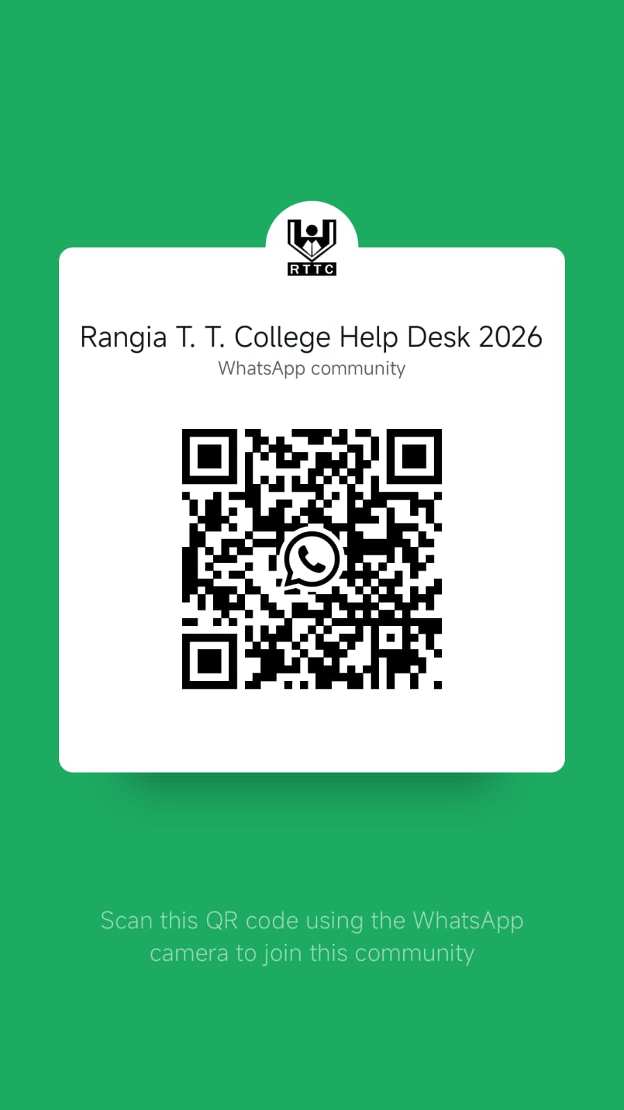 Stay Updated Through WhatsApp Community